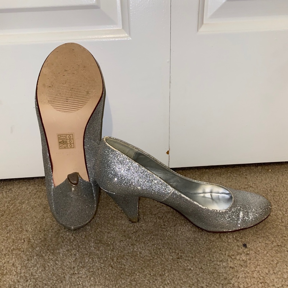 Call It Spring silver heels - Picture 3 of 3